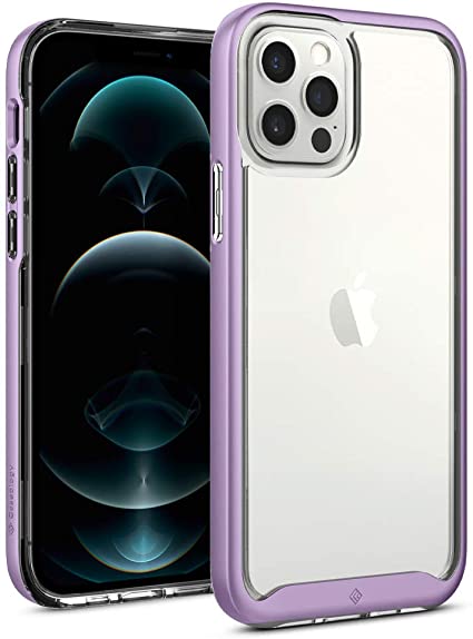 Caseology Skyfall Compatible with iPhone 12 Pro Case Compatible with iPhone 12 Case (2020) - Lavender