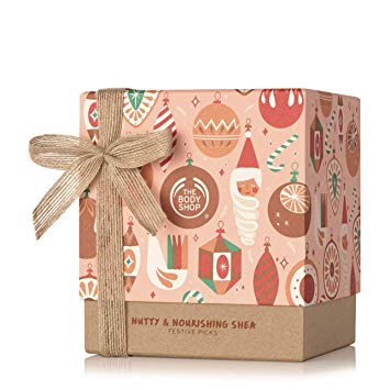 The Body Shop Shea Gift Set, Made With Community Trade Shea Butter, Great for Nourishing & Moisturizing Dry Skin, 5Piece