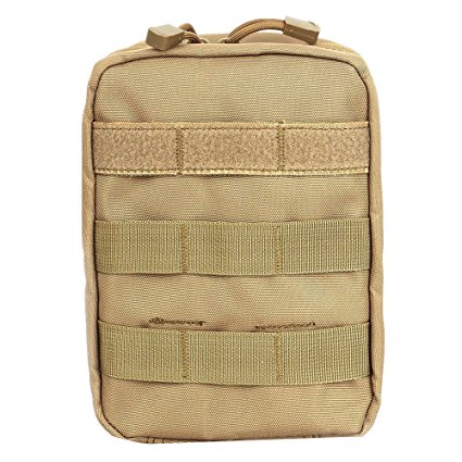 Compact Tactical MOLLE EMT Medical First Aid Utility Pouch Bag 1000D 900D
