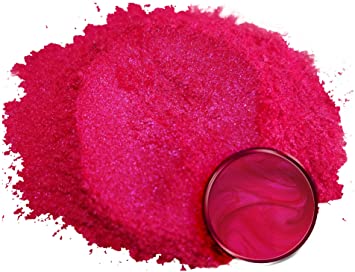 Eye Candy Mica Powder Pigment “Cerise” (50g) Multipurpose DIY Arts and Crafts Additive | Natural Bath Bombs, Resin, Paint, Epoxy, Soap, Nail Polish, Lip Balm (Cerise, 50G)