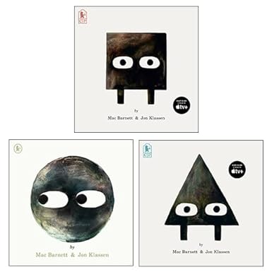 The Shapes Trilogy Series 3 Books Collection Set By Mac Barnett (Triangle, Square, Circle)