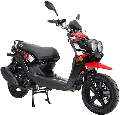 X-PRO 150cc Adult Moped Street Gas Moped 150cc Bike with 12" Aluminum Wheels