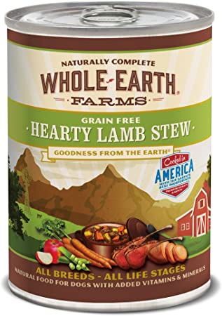 Whole Earth Farms Grain Free All Breed All Life Stages Wet Dog Food (Case of 12)