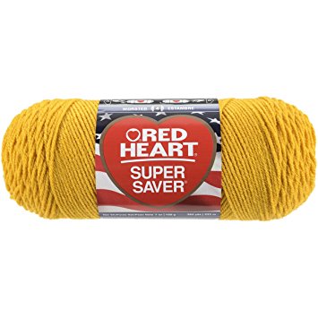 RED HEART Super Saver Yarn, Gold