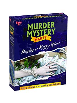 University Games Murder Mystery Party Game - Murder on Misty Island