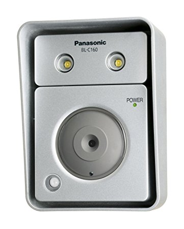 Panasonic BL-C160A Outdoor Lighted MPEG-4 Network Camera (Silver)