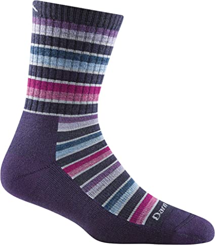 Darn Tough (1994) Decade Stripe Micro Crew Midweight with Cushion Women's Sock