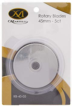 Martelli 45mm Rotary Cutter Refill Blades -5 per Package