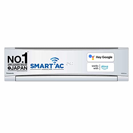 Panasonic 1.5 Ton Wi-Fi Inverter 5 Star Smart Split AC