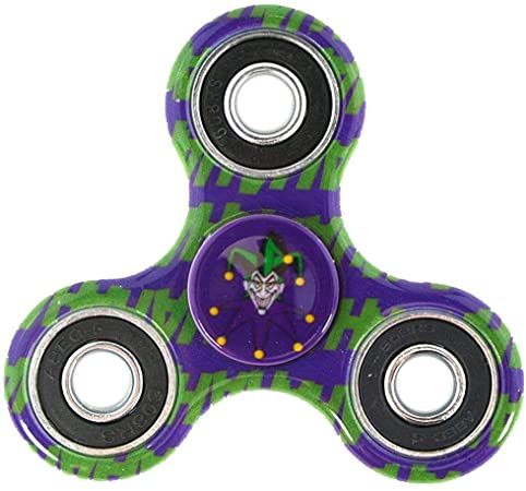 Fidget Spinners - Joker Icon   HAHAHA Purple/Green