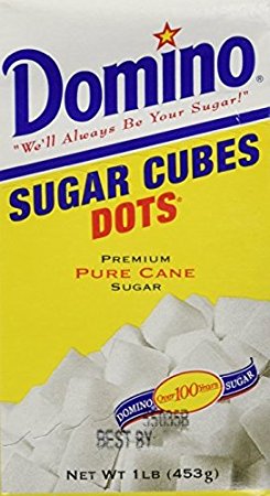 Domino Sugar Cubes Dots, 1lb (Pack of 4 Boxes)