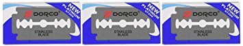 Dorco ST300 Platinum Double Edge Razor Blades - 30 Ct