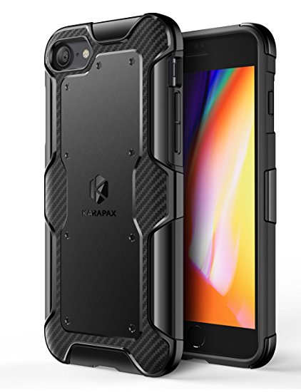 iPhone 8 Case, iPhone 7 Case, Anker Shield  Case Dual Layer Heavy Duty Protective Military-Grade Certified Protection [Support Wireless Charging] for iPhone 8 (2017) / iPhone 7(2016) -Black