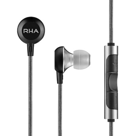 RHA MA600i Noise Isolating In-Ear Headphone with Remote and Microphone - 3 Year Warranty
