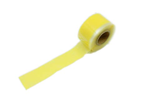 autobahn88 Universal Hose Rescue Tape, Silicone Self fusing Repair Tape, 1" x 10ft, Pack of 2 - Yellow