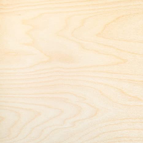 6mm 1/4" x 12" x 12" B/BB Baltic Birch Plywood - Perfect for Arts & Crafts, School & DIY Projects, Drawing, Painting, Wood Engraving, Wood Burning & Laser Projects - Cherokee Wood Products