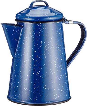 GSI GSI-15150 Blue Enamel Coffee Pot - 6 Cup
