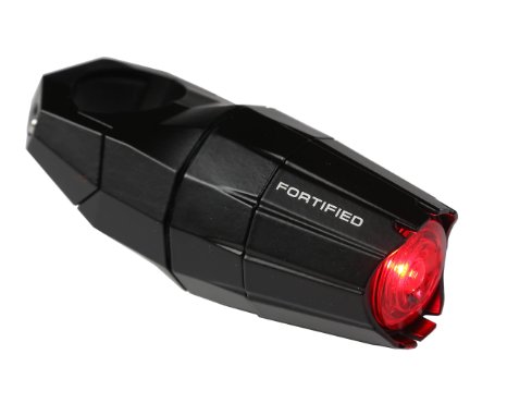 Lightweight Aluminum Afterburner Rear LED Light (60 Lumen), Guaranteed for Life Against Theft or Breakage