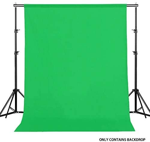 BeiYang 9.8x19.7FT Green Screen, Photography Backdrop Green Background Cloth for Television Perfect for Portrait Shooting Wedding Product Photography Video Shooting Digital Photography Home Studio