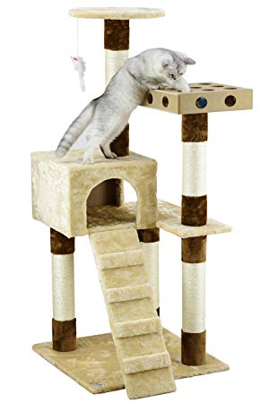 Go Pet Club IQ Busy Box Cat Tree