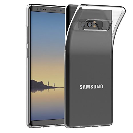 Galaxy Note 8 Case, JETech Soft Clear Protective Case Cover Shock-Absorption Bumper for Samsung Galaxy Note8