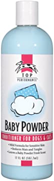 Top Performance Baby Powder Pet Conditioner, 17-Ounce