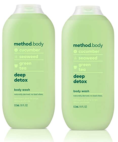 Method Body Wash, Deep Detox, 18oz (2 pack)