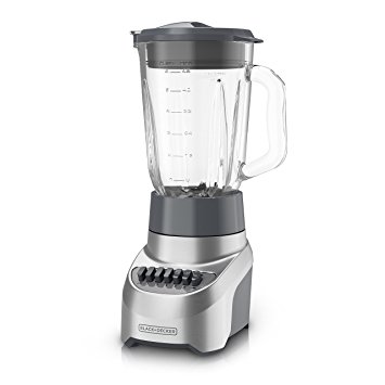 BLACK DECKER BL1500SG Powercrush Counter Top Die Cast Blender, Silver