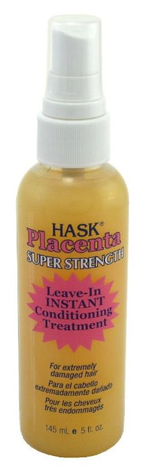 Hask Placenta Leave-in Conditioning Treatment Super Strength 5 oz. Pump