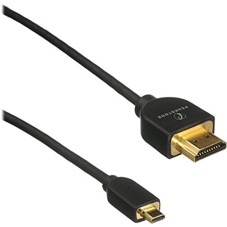 Pearstone Standard Series HDMI to Micro HDMI Cable - 3'