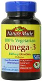 Nature Made Omega 3 Vegetarian Softgels 540 mg 60 Count