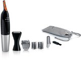 Philips Norelco Nosetrimmer 5100 for ear nose and eyebrows with three attachments and lithium battery Packaging may vary