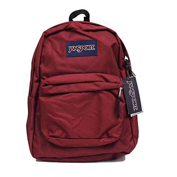 JanSport Backpack Superbreak School Backpack Original Select Color: Viking Red