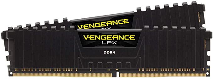 Corsair Vengeance LPX 32GB (2 x 16GB) DDR4 DRAM 3600MHz C18 AMD Ryzen Memory Kit - Black