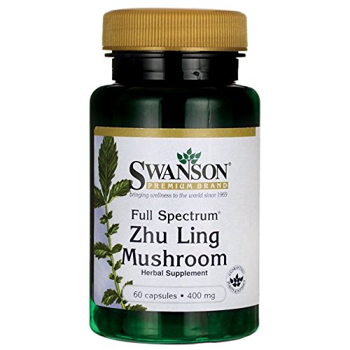 Swanson Full Spectrum Zhu Ling Mushroom 400 mg 60 Caps