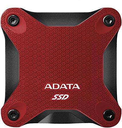 ADATA SD600Q 240GB 3D NAND USB3.2 Ultra-Speed External Solid State Drive Read up to 440 MB/s Red (ASD600Q-240GU31-CRD)