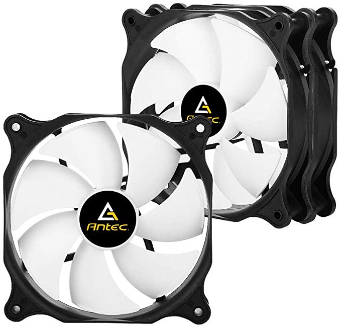 Antec 140mm Case Fan, PC Case Fan High Performance, 3-pin Connector, F14 Series 3 Packs