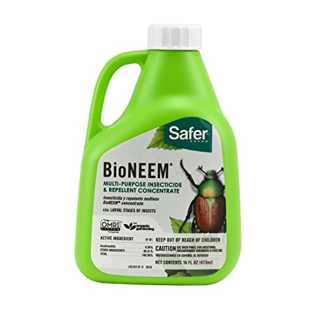 Safer Brand BioNEEM Insecticide and Repellent, 16 Ounce Concentrate
