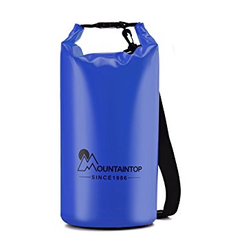 Mountaintop Lightweight Waterproof Dry Bag with Shoulder Strap