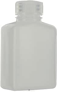 Nalgene bottle, wide mouth, rectangular - 125 ml, neck inside Ø 21 mm