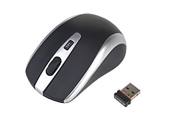 Wireless Optical Mouse With Long Range 2.4Ghz Nano Receiver