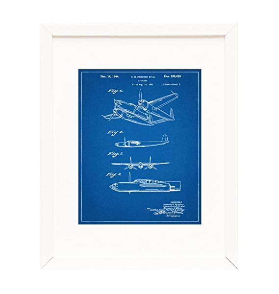 XP-58 Chain Lightning Framed Patent Print