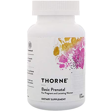 Basic Prenatal - Thorne Research - 90 Vegetarian Capsules (Pack of 2)