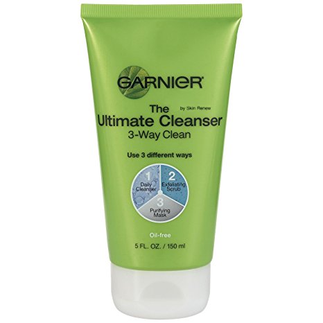 Garnier The Ultimate Cleanser 3 Way Clean, 5 Fluid Ounce