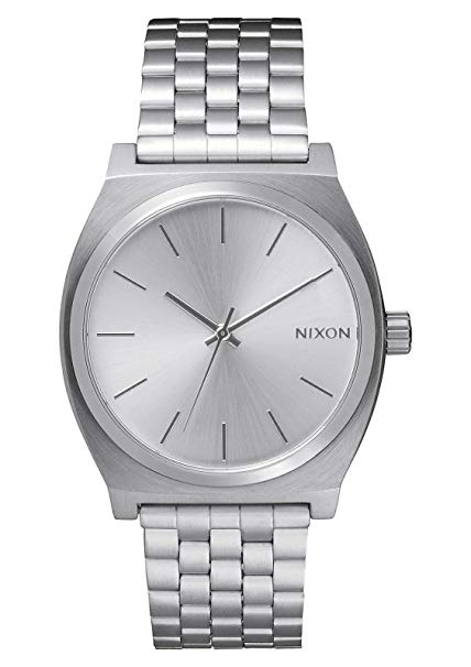 Nixon Time Teller A045. 100m Water Resistant Watch (37mm Stainless Steel Watch Face)