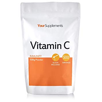 Your Supplements - Vitamin C Powder - 500g Pure Ascorbic Acid