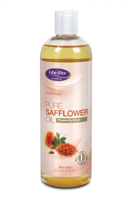 Life-Flo Organic Pure Safflower Oil, 16 Ounce