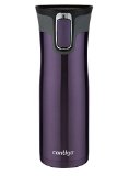 Contigo AUTOSEAL West Loop Stainless Steel Travel Mug with Easy-Clean Lid 20-Ounce Violet