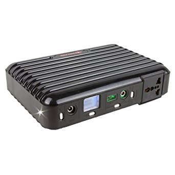 LB1 High Performance New PB160 Portable Power Pack Solar Generator for LG A350 Solar Generator 160Wh, 15600mAh Power Bank Backup Battery Supply with DC 12V, USB 2.1A and AC 110V/100W Power Output (Black)