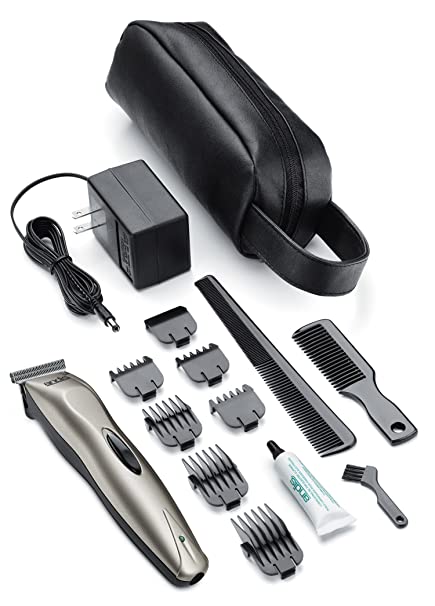 Andis Personal 14-Piece Cordless Beard Trimmer, Silver, Model BTF (24025)